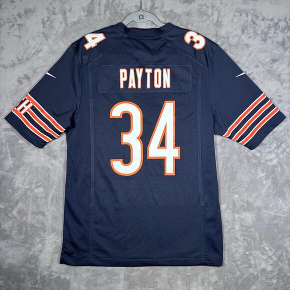 Nike Chicago Bears Walter Payton #34 Jersey Men’s Medium Navy - Picture 4 of 9